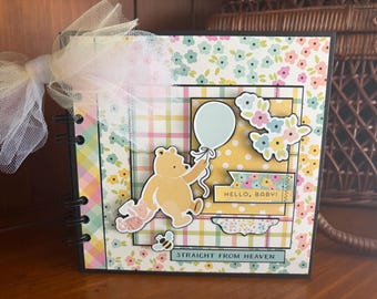 Hello Baby (Baby Pooh)- Completed mini scrapbook album