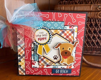 The Very Best Puppy - Mini chipboard album