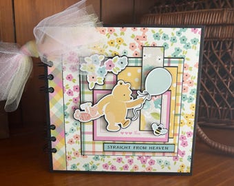 Straight From Heaven (Baby Pooh)- Completed mini scrapbook album