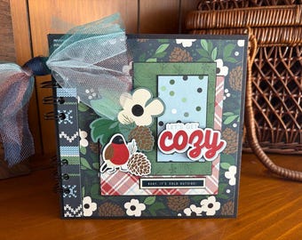 Let's Get Cozy (Winter) - Completed Scrapbook Album