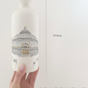 Custom Wedding Venue Vase - Hand Drawn Vase Made To Order - Ceramic Vase With Venue Illustration - Personalised Wedding Gift Statement