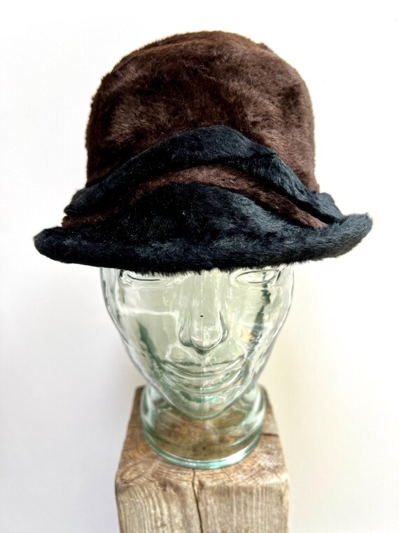Vintage 1970s Yves Saint Laurent Felted Fur Hat - Etsy