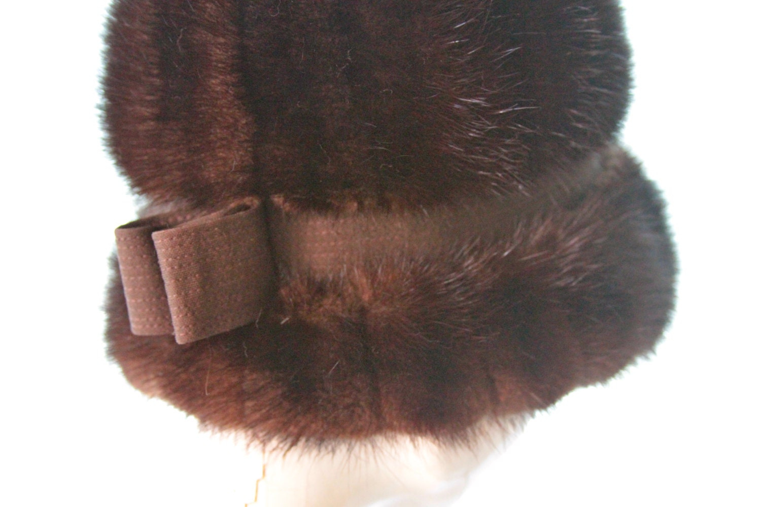 Vintage 1960s Mink Hat by Christian Dior- 21-3/4