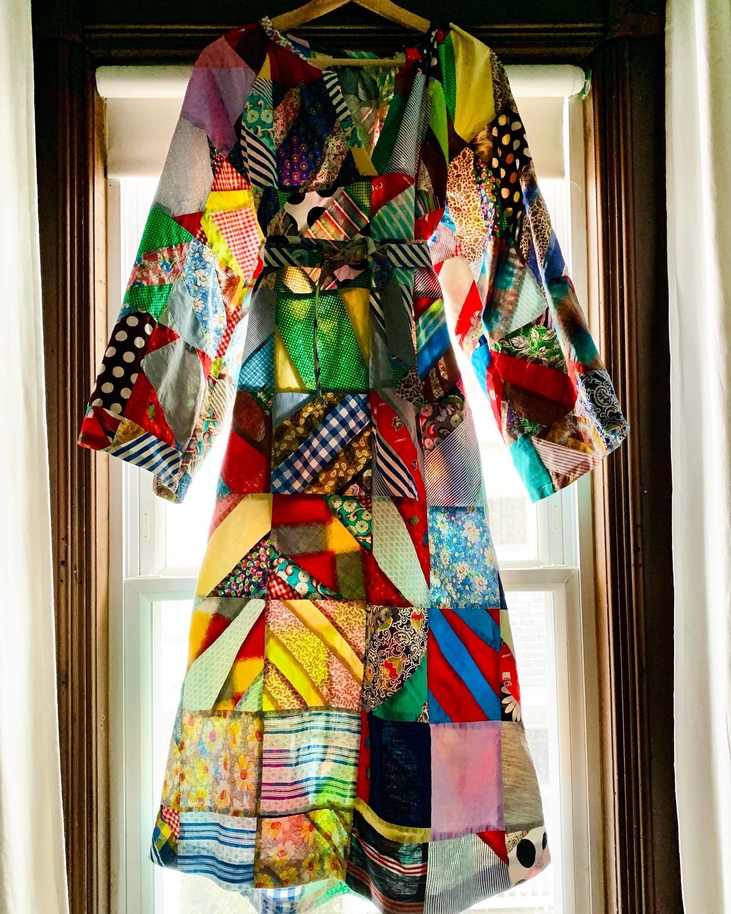patchwork quilt dress