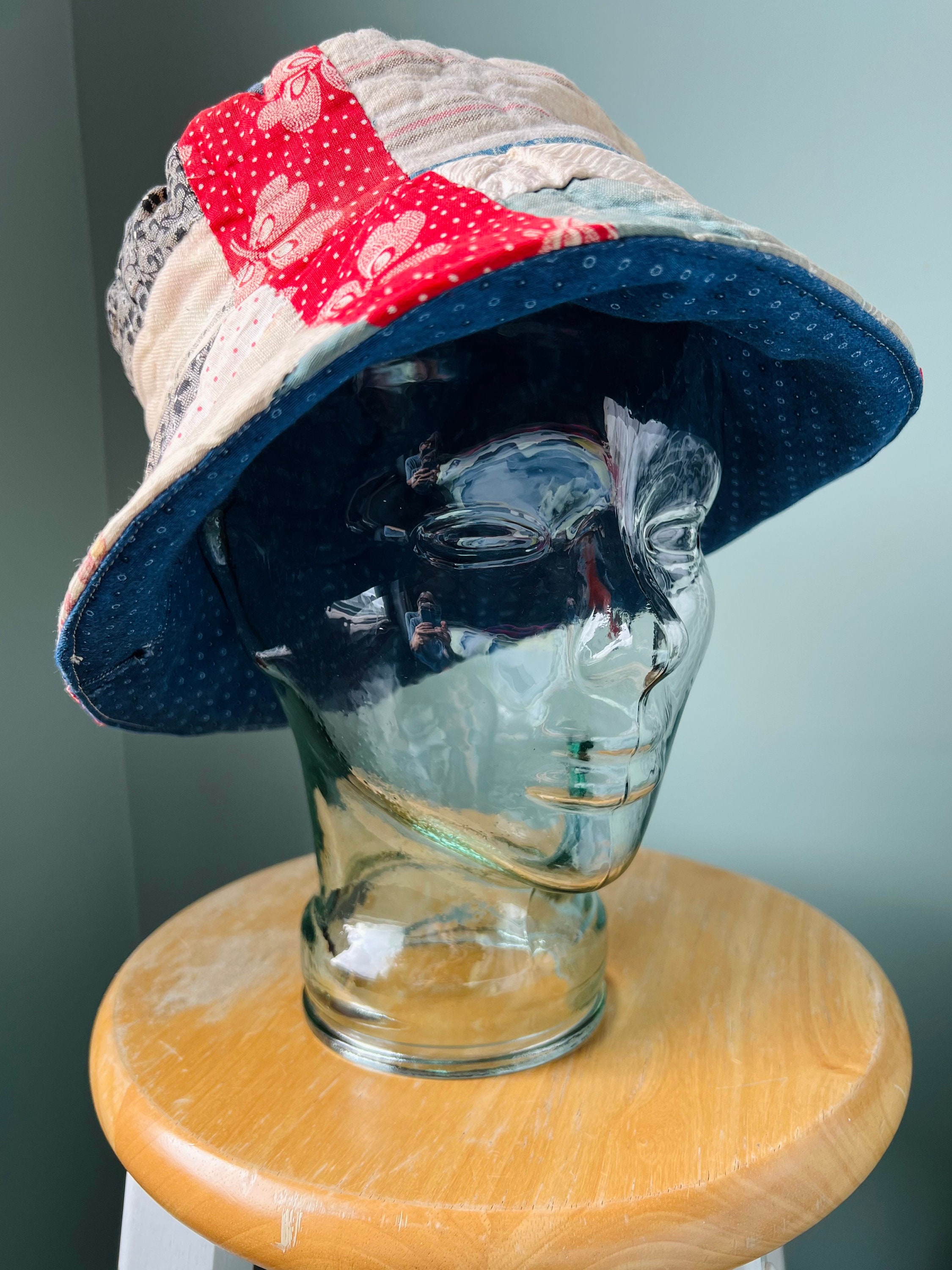 Vintage Quilt Bucket Hat - Etsy