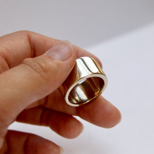 JOE WIDE Band SILVER Ring