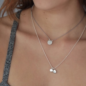 STERLING SILVER personalized charm pendant by Jac and Hugo