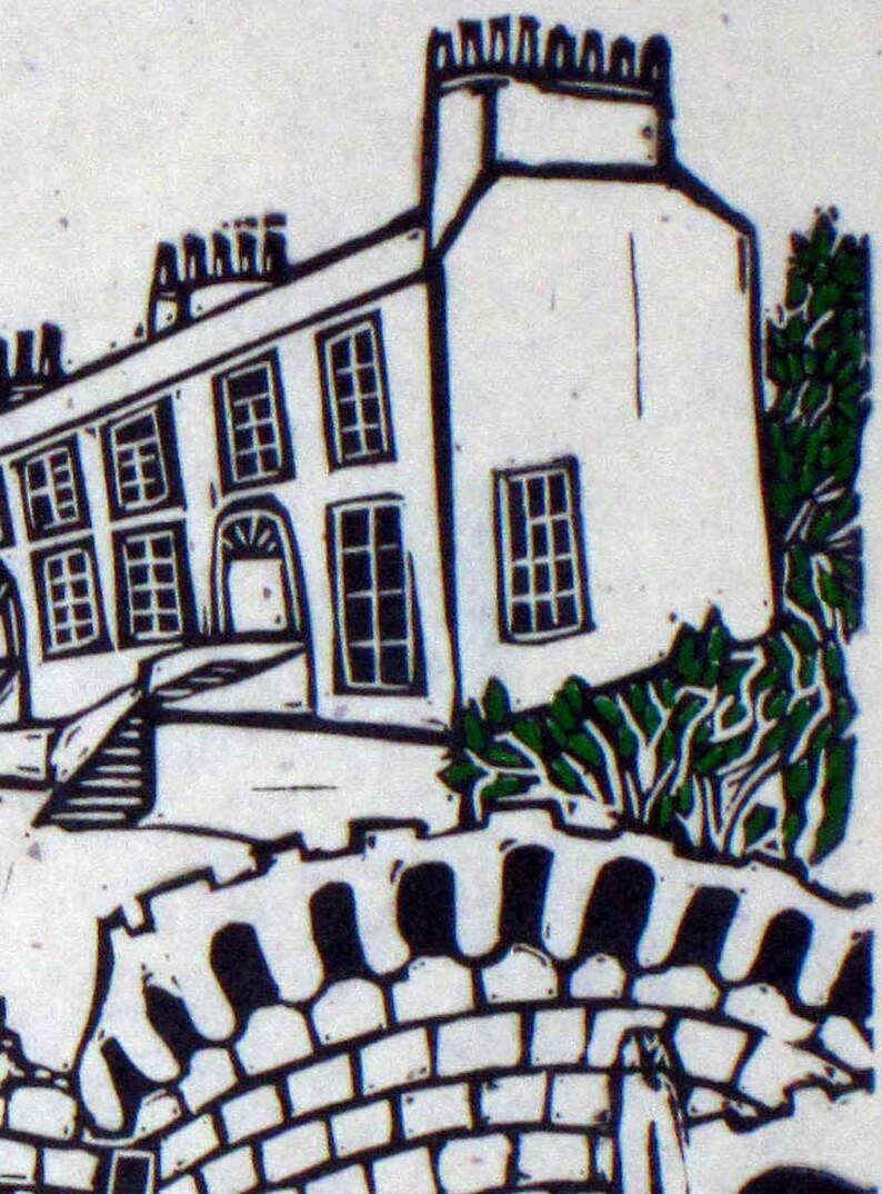50 Shades of Green#I limited edition linoprint