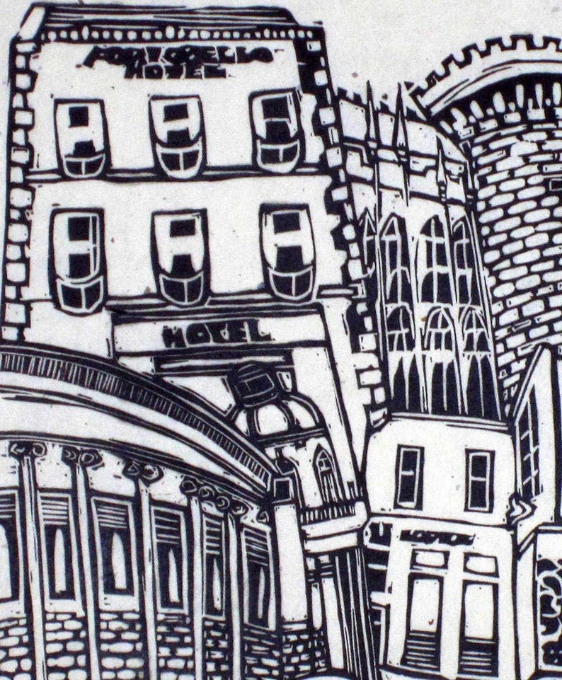 50 Shades of Green#I limited edition linoprint