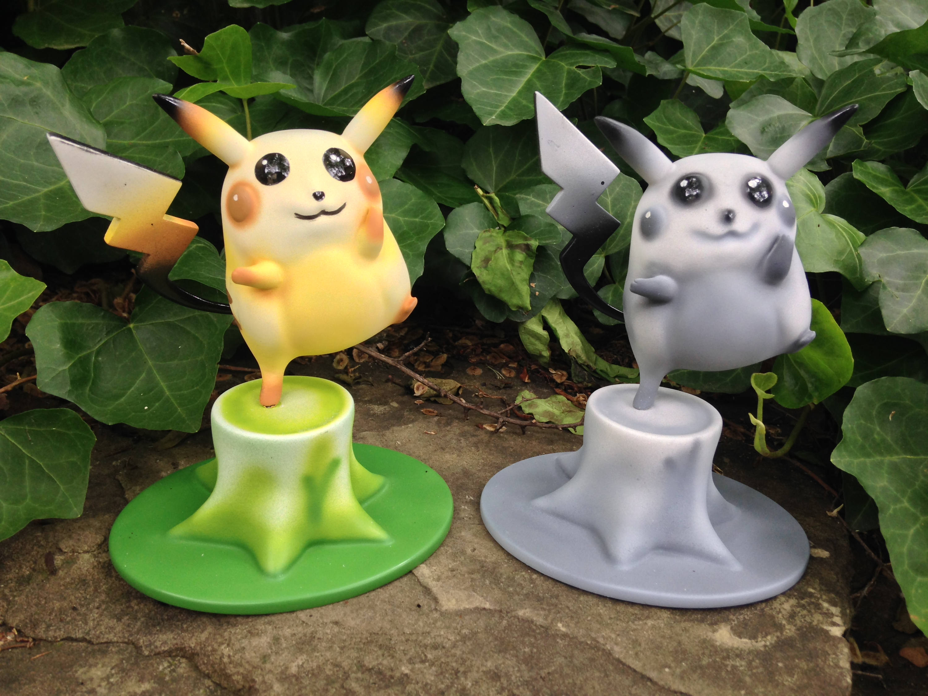 Fat Pikachu figurine unpainted statue kit | Etsy