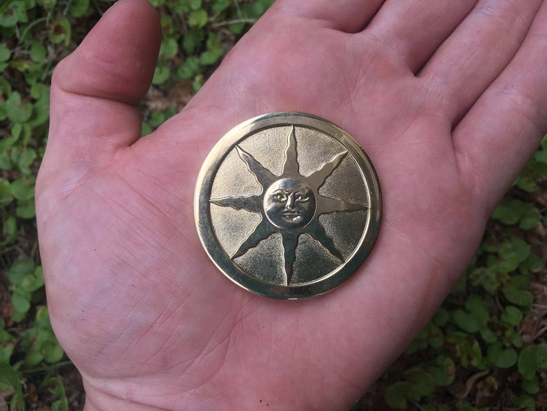 Sunlight Medal Dark Souls Coin Etsy