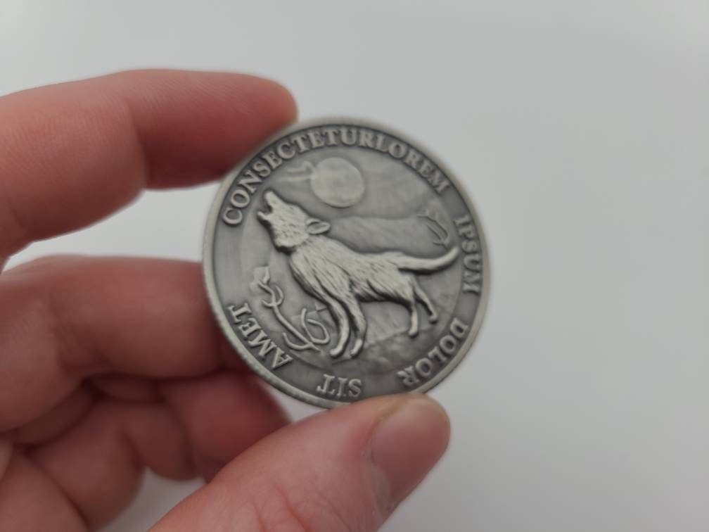 Resident Evil Village Lei Challanges Coin - Metal RE8 Collectable