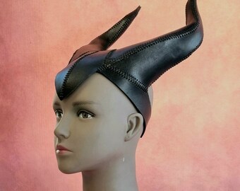 Leder Styled Fantasy Horns Kopfschmuck
