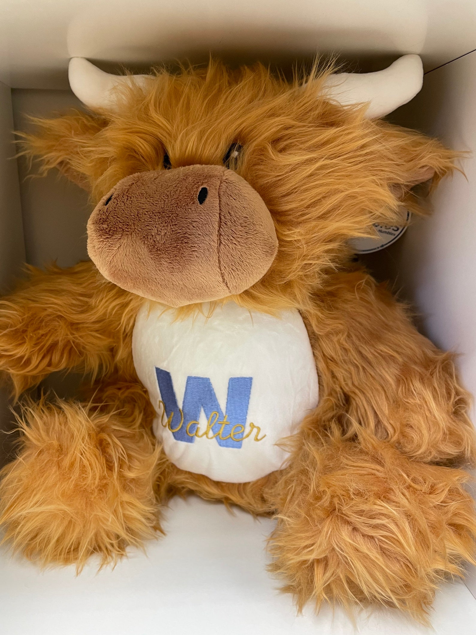 highland cow teddy amazon