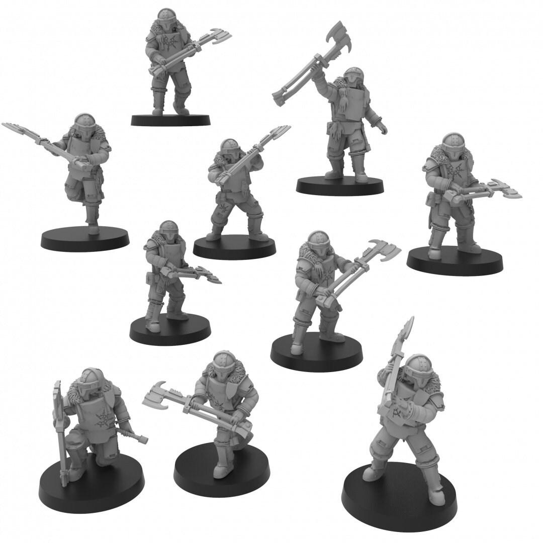 Lunar Auxilia Close Combat Troop X 10 Thatevilone Etsy lunar-auxilia-close-combat-troop-x-10-thatevilone-etsy
