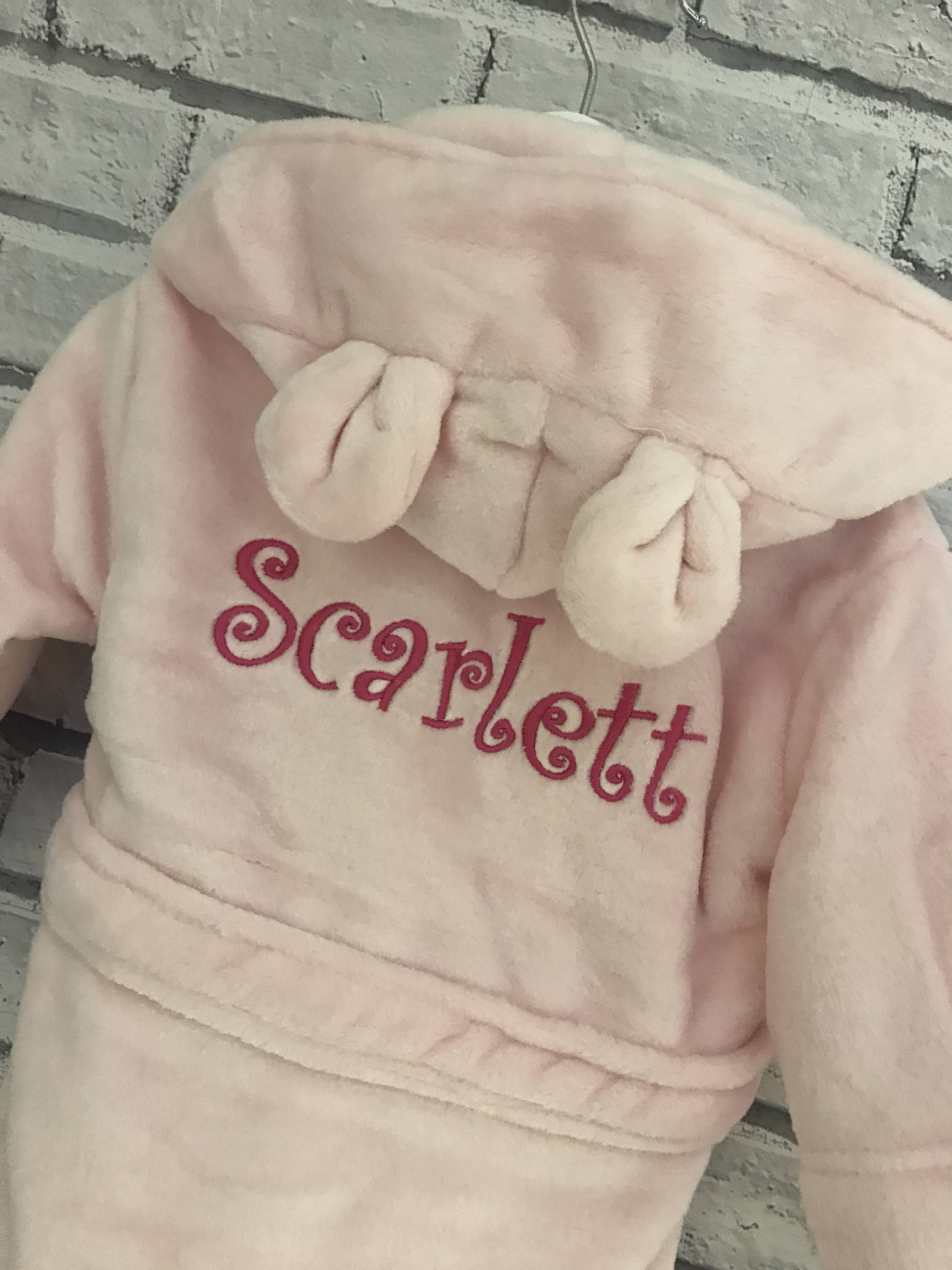 Personalised baby bathrobe.Infant Bathrobes babies dressing Etsy