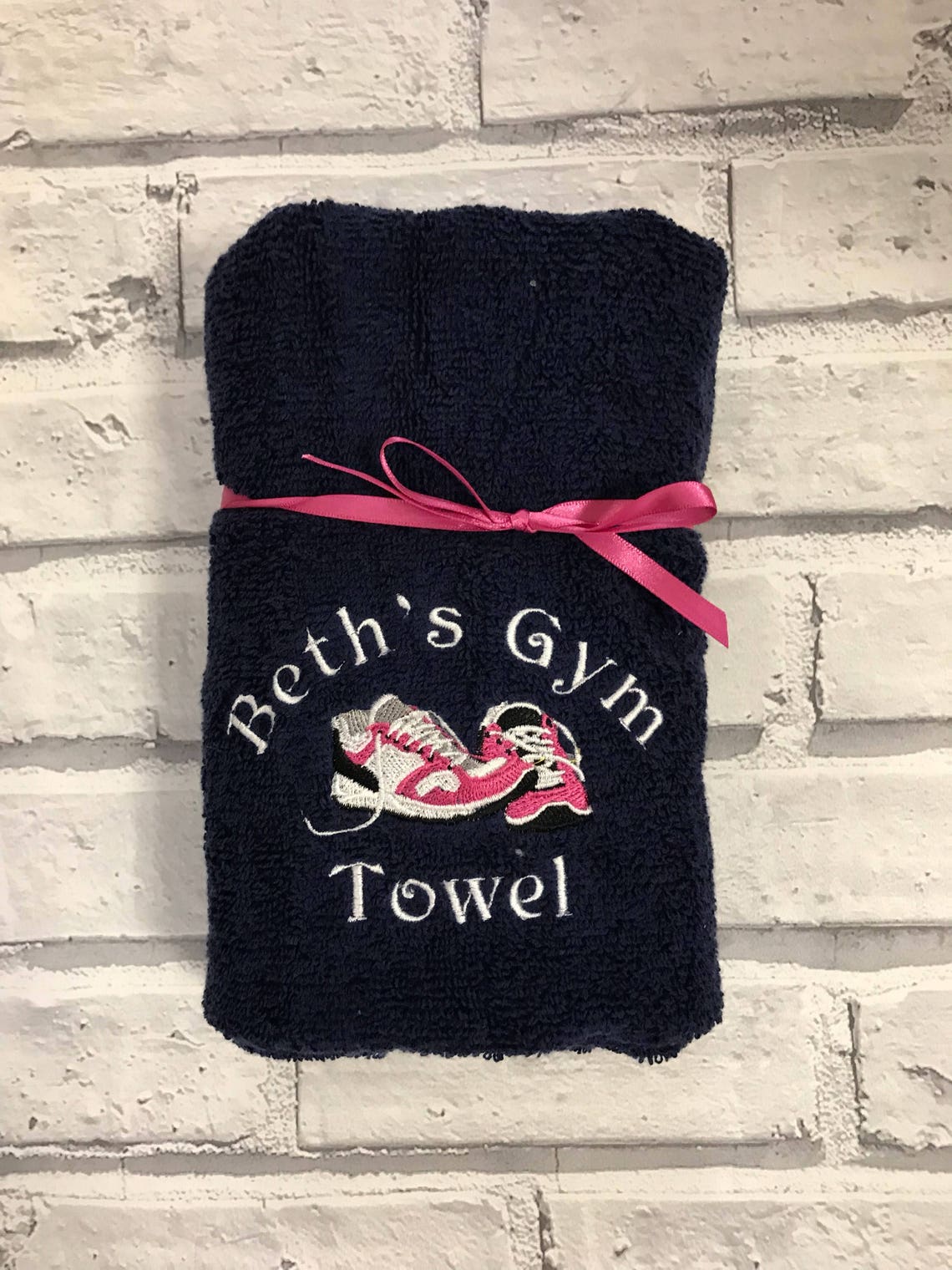 Personalised Trainer Gym Towel. Excerise Swet Towel. Fitness Etsy