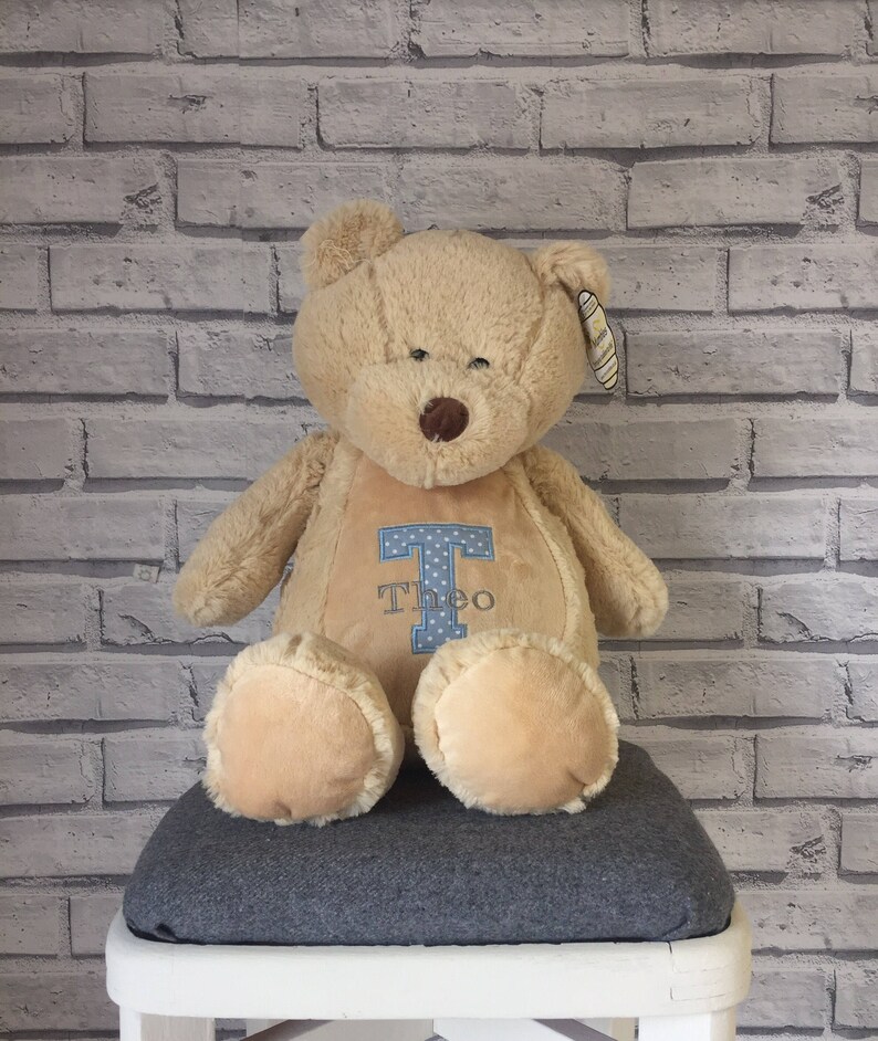 personalised teddy bear for newborn