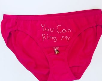 Graffiti Panties Funny bordado bragas ropa interior de algodón