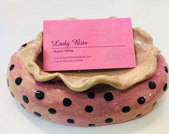 Vachinaware, Ceramic Dish,Vulva Art, Vulva,Feminist Art, Ceramics