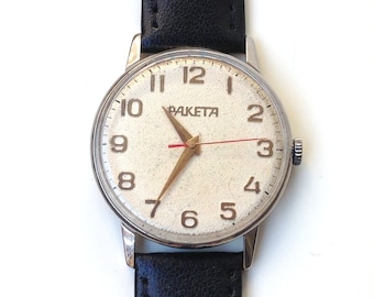 Soviet watch - "Raketa" , Vintage Watch