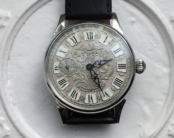 "Sowjetische Uhr ""Molnija"", Vintage Uhr, Herrenuhr, ""Heirats"uhr, Taschenuhr, Ukrainische Uhr."