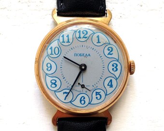 Montre soviétique "Pobeda", montre vintage