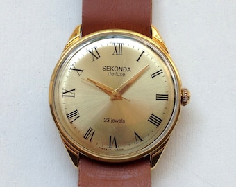 Soviet watch "Sekonda De Luxe"