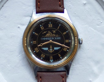 Montre soviétique "Komandirskie", montre militaire, montre ukrainienne, montre vintage, montre homme, montre mécanique,