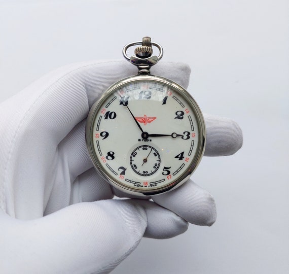 Polar Express watch, Pocket watch "Molnija", Christma… - Gem