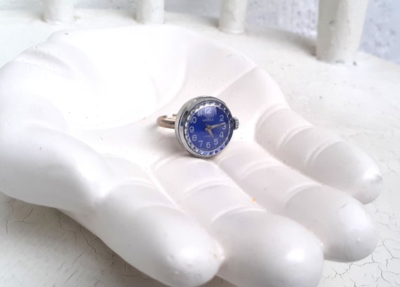 Watch ring, Vintage watch ring ,Soviet watch "Chai
