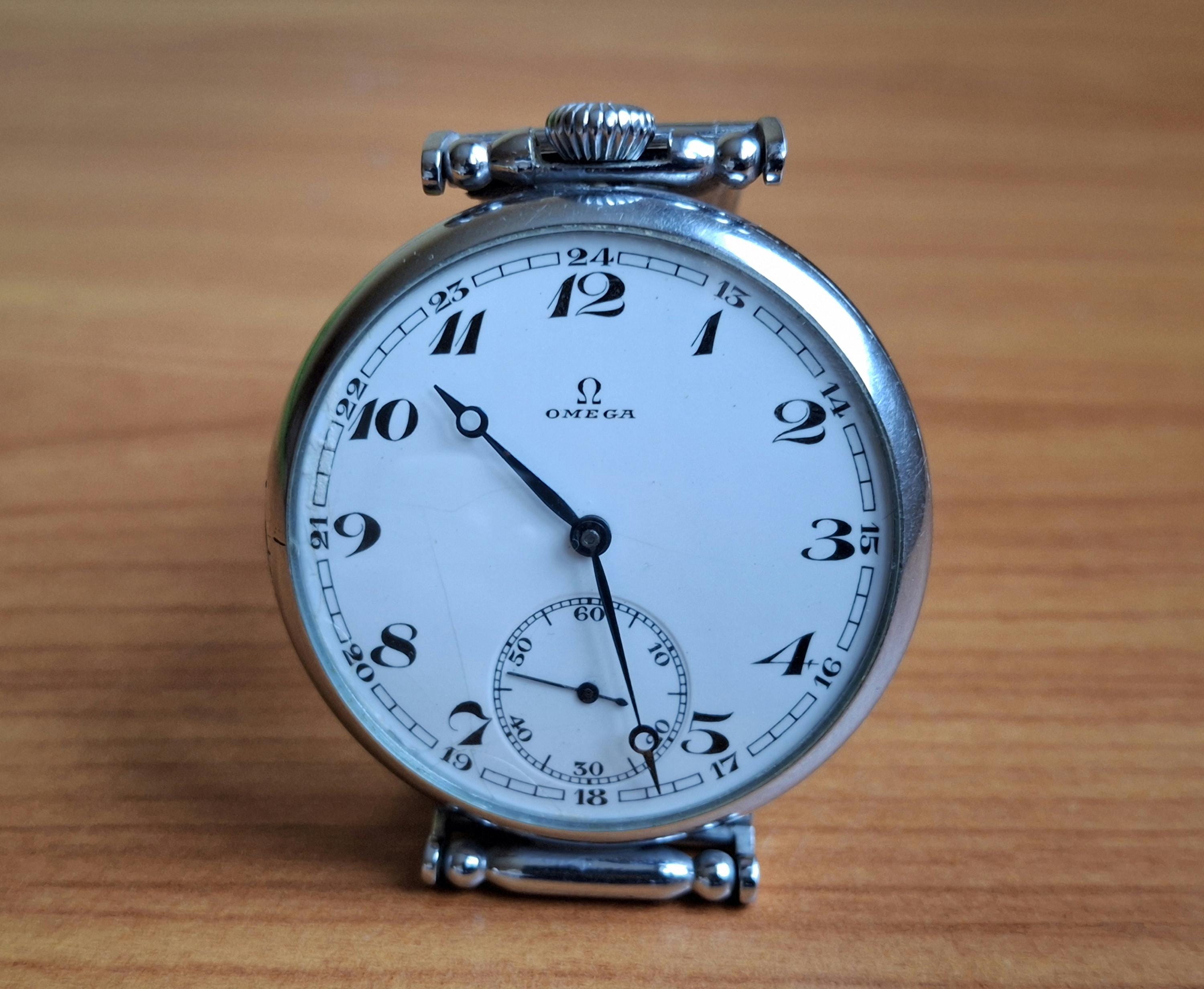 Antique Omega Swiss Watch: 1930s Mechanical Movement, Nagata