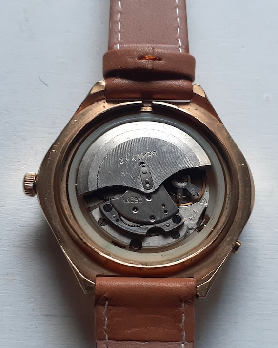 Soviet watch "Seagull" ,Men's watch, Automatic Watch ,classic watch, Ukraine watch, Soviet watch ,Vintage Watch ,Mens watch View 6