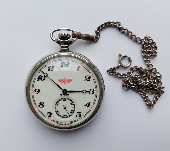 Polar Express watch, Pocket watch "Molnija", Christma… - Gem