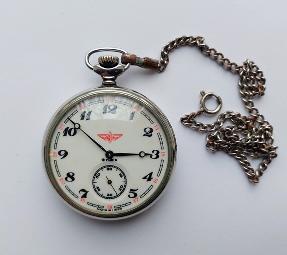 Polar Express watch, Pocket watch "Molnija", Chri… - image 2