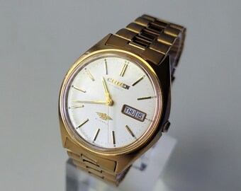 Vintage Watch "Citizen" , Japan watch Mens watch Mechanical watch  ,Automatic movement, Japan Watch