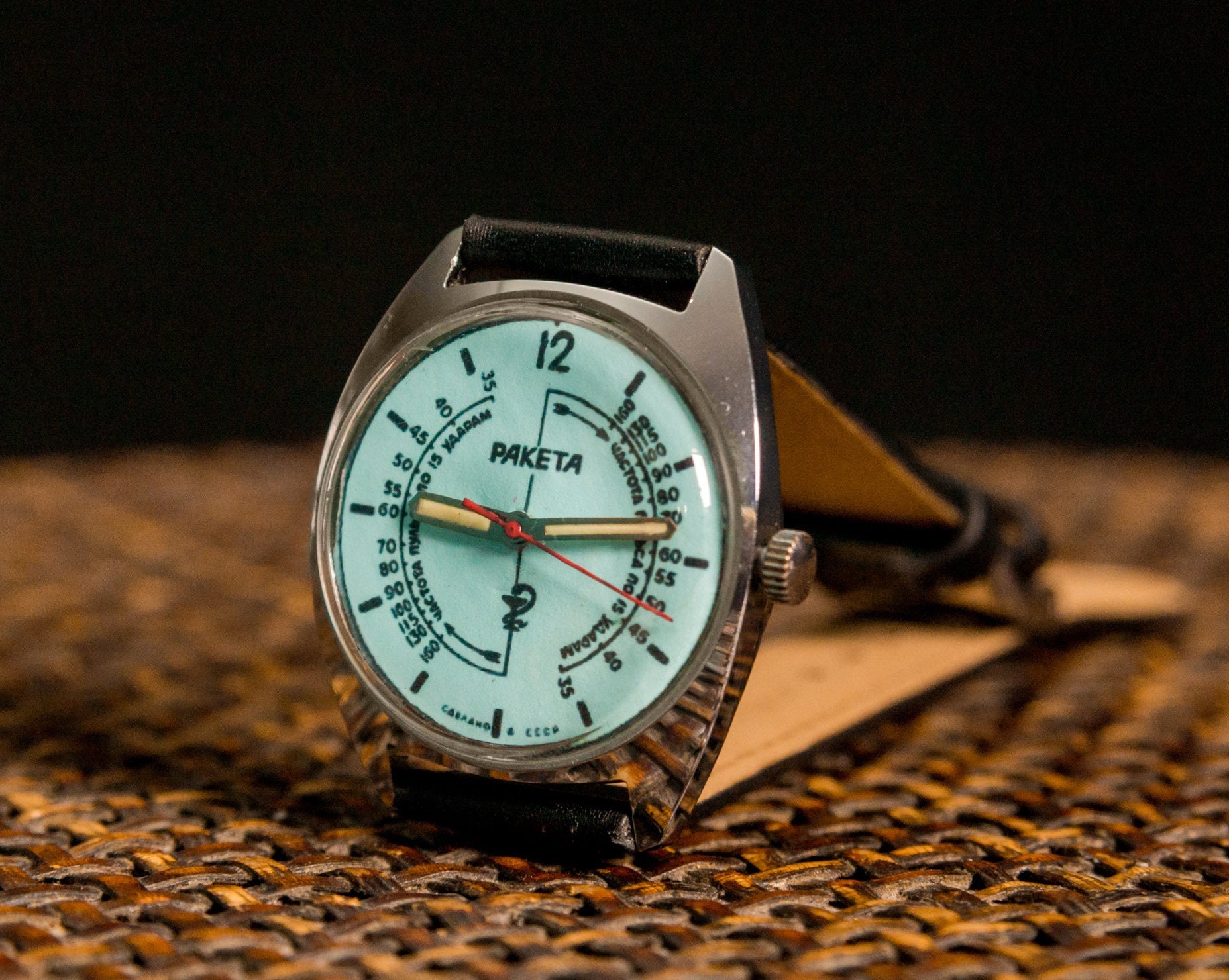 Montre vintage • Montre-chronomètre de médecin vintage