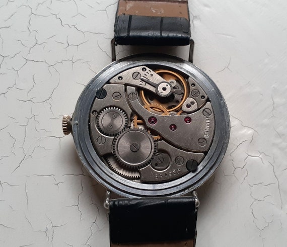 Soviet watch "Molnija", Vintage Watch , Mens watc… - image 5
