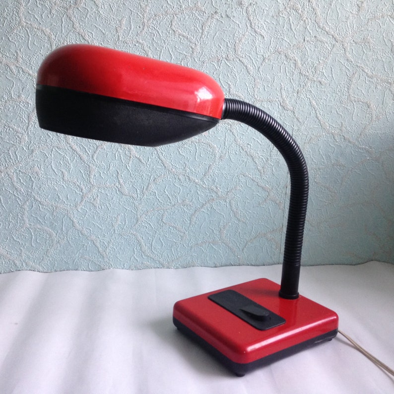 Vintage lamp office lamp desk lamp reading lamp shade lamp Home Lighting Decor collectible lamp Vintage desk lamp