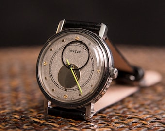 Soviet watch "Raketa" , Copernicus watch, Moon watch , Sun watch