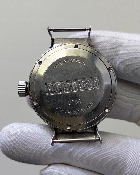 Rare Dive watch "Amphibian" "Wostok", Soviet watc… - image 5