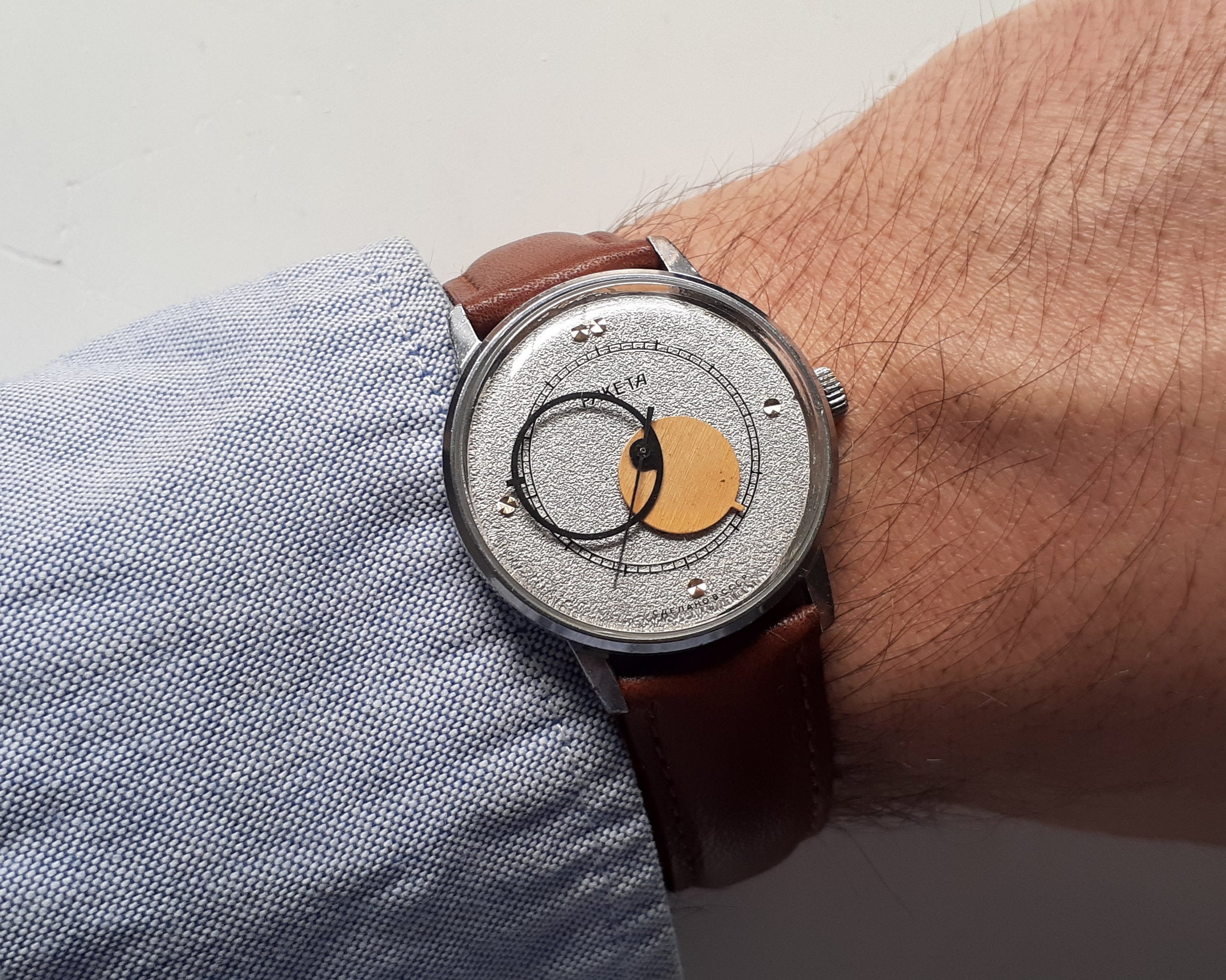 Amazon.com: Raketa Vintage Limited Polar Mens Watch 24 Hours