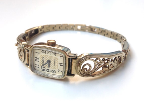Soviet watch "Chaika" with beautiful bracelet , V… - image 1