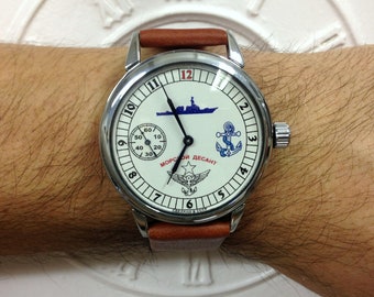 Montre militaire "Assaut amphibie", montre soviétique "Molnija" - , montre vintage, montre de poche, montre Ukraine
