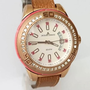 Schweizer Uhr &quot;Jacques Lemans&quot;, Vintage Uhr , Herrenuhr ,Mechanische Uhr Herrenuhr - Quarzuhr
