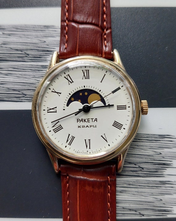 Soviet watch - "Raketa" ,Moon Watch, Space watch