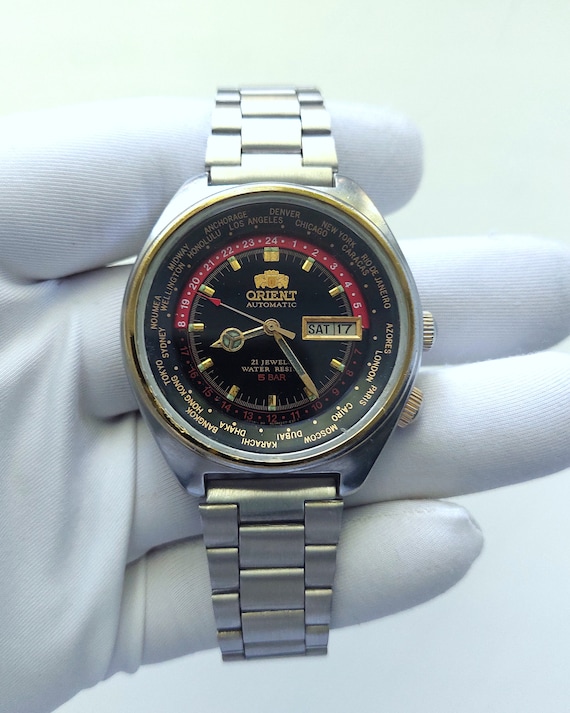 Vintage watch "Orient", gmt watch ,Japan watch ,M… - image 1