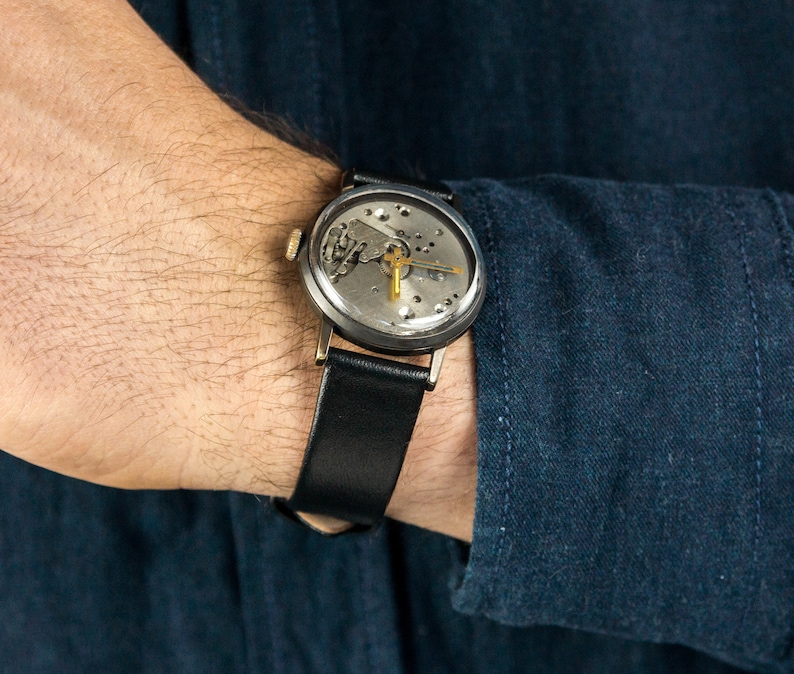 Skeleton Watch "Pobeda" - Vintage Watch image 4