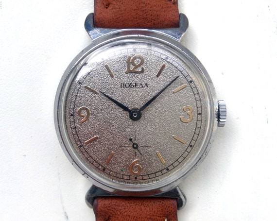 Men's watch, Grey Watch ,classic watch, Russian wa