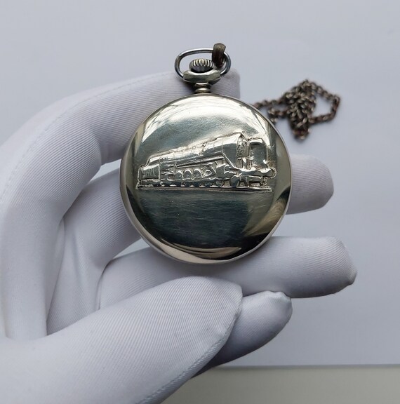 Polar Express watch, Pocket watch "Molnija", Chri… - image 3